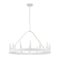 Designers Fountain Carousel 14 Light Matte White Chandelier For Dining Rooms D254C-14CH-MW - alternate 1